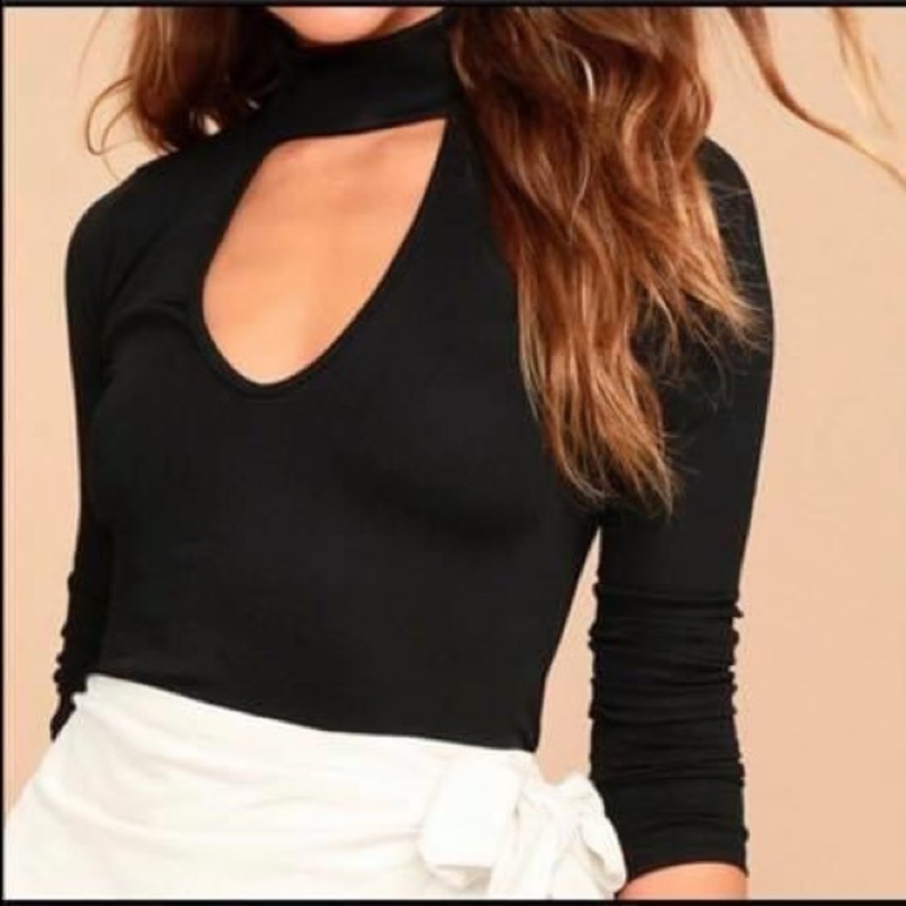 Choker Neck Bodysuit